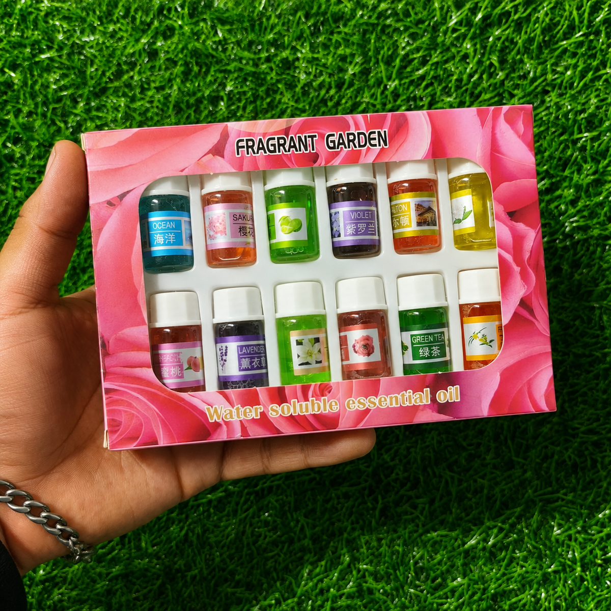 Set De 12 Esencias Aromáticas 3ml – Aceites Para Humidificador, Difusor Y Aromaterapia