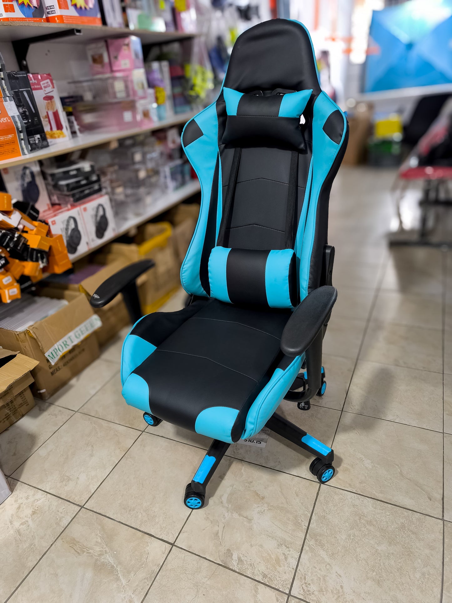Silla Gamer 100% Reclinable Ergonómica – Para Escritorio, Oficina O Juegos Con Diseño Deportivo Y Almohadillas