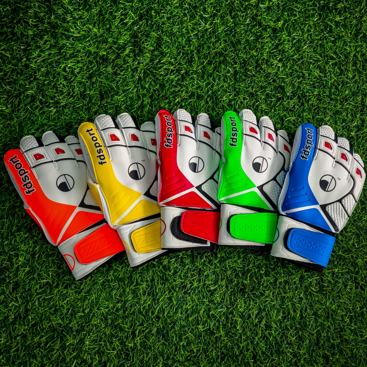 Guantes De Arquero FDsport Con Estuche – Látex Antideslizante, Muñequera Ajustable Y Diseño Juvenil Para Fútbol