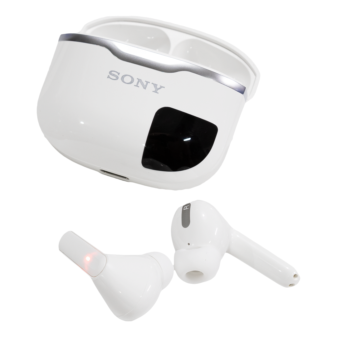Audífonos Bluetooth Sony CV22 – Con Estuche De Carga Y Pantalla LED