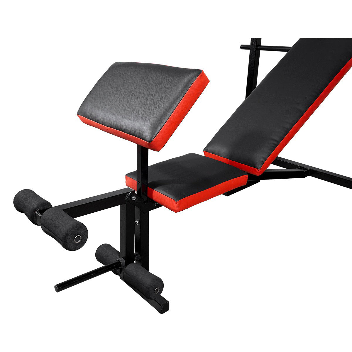 Banco De Pecho Multifuncional Con Predicador – Soporte De Cuádriceps Y Femoral