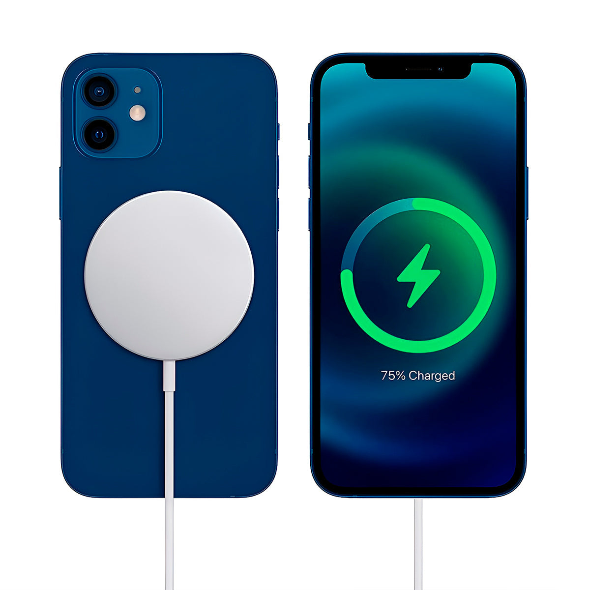 Cargador Magnético Inalámbrico Modelo MagSafe Tipo C – Compatible Con iPhone Y Carga Inalámbrica