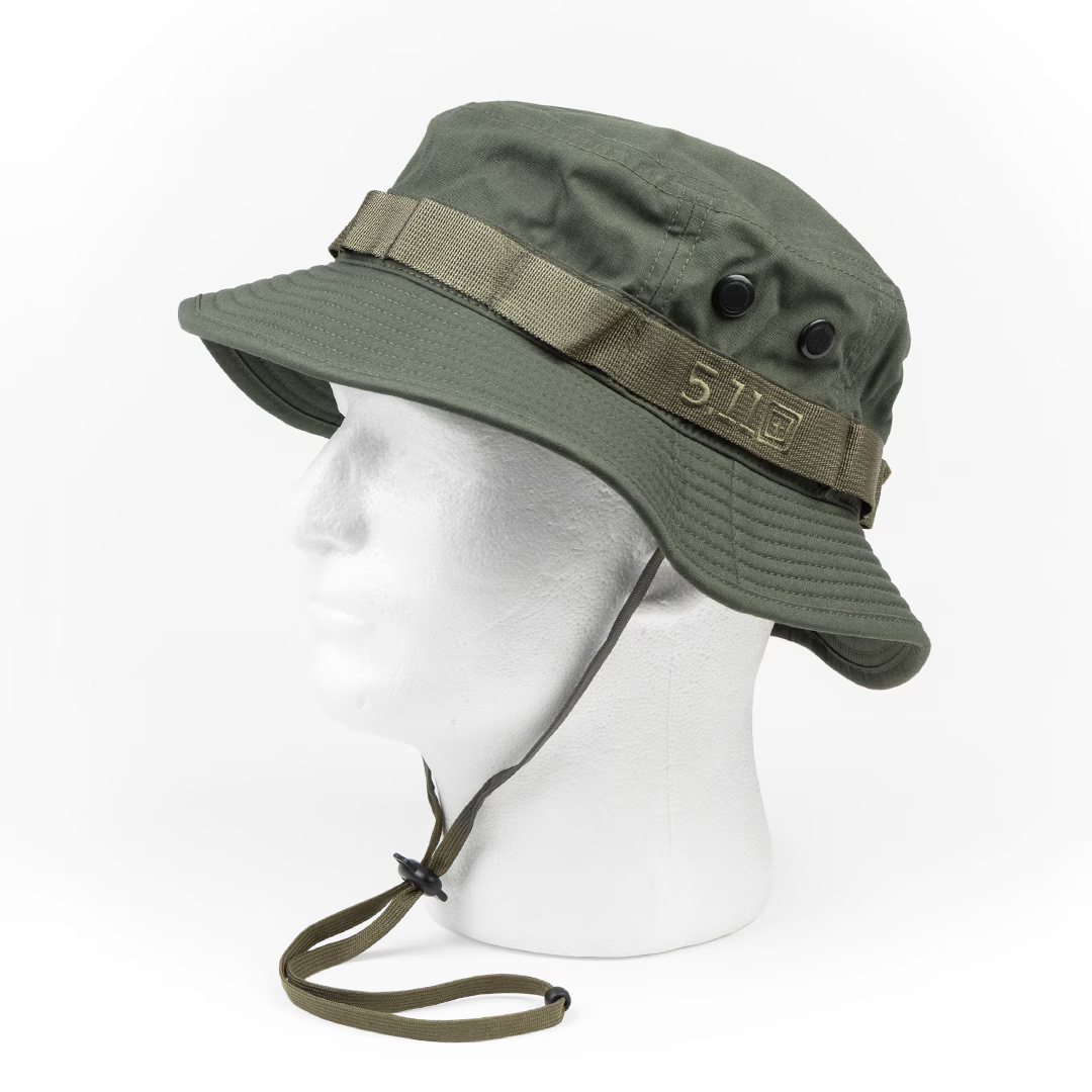 Sombrero De Pesca Y Sol – Tela Antidesgarro Con Ventilación Y Cordón Ajustable