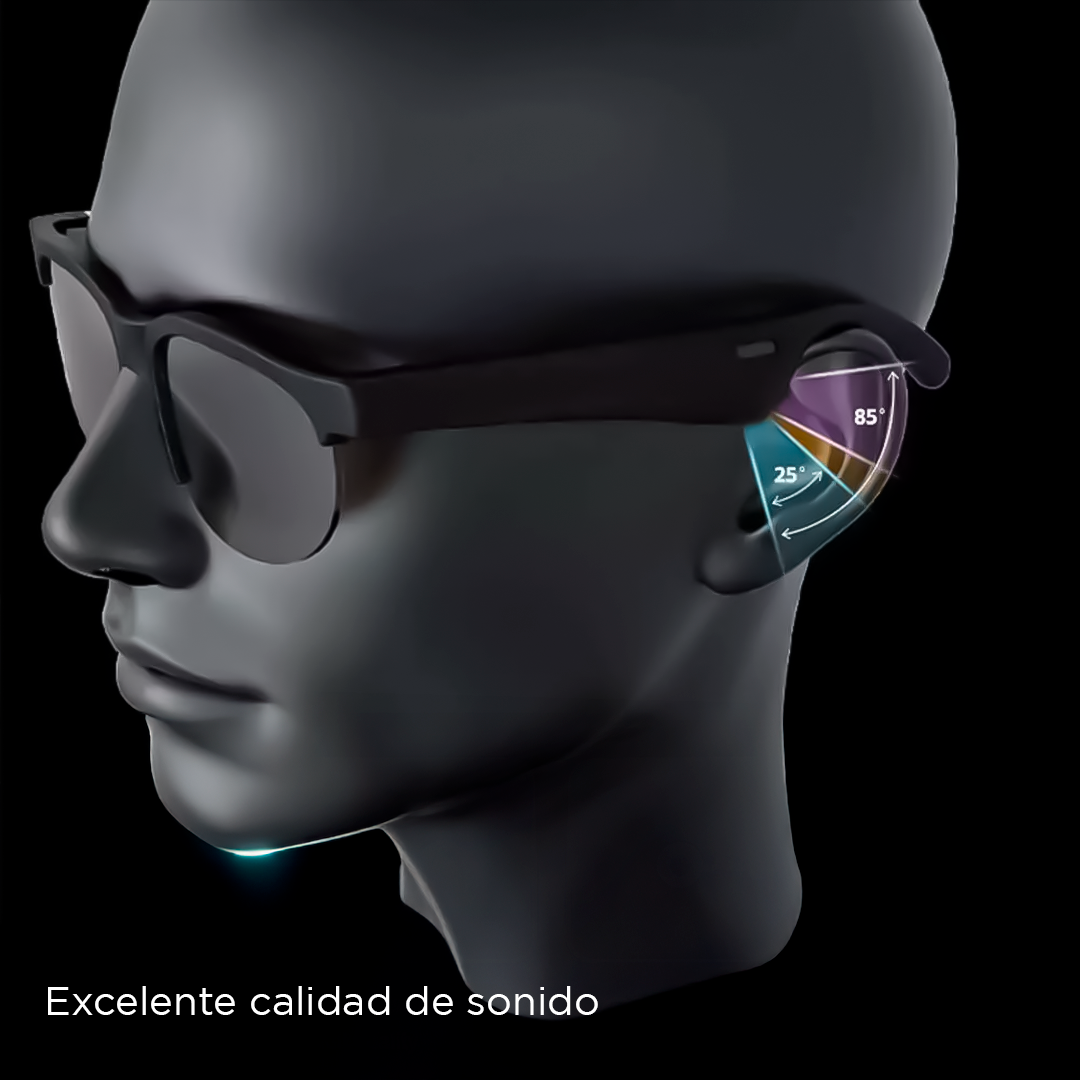 Gafas De Sol Inteligentes Bluetooth XG88 – Auriculares Integrados, Micrófono Y Lentes Polarizadas UV