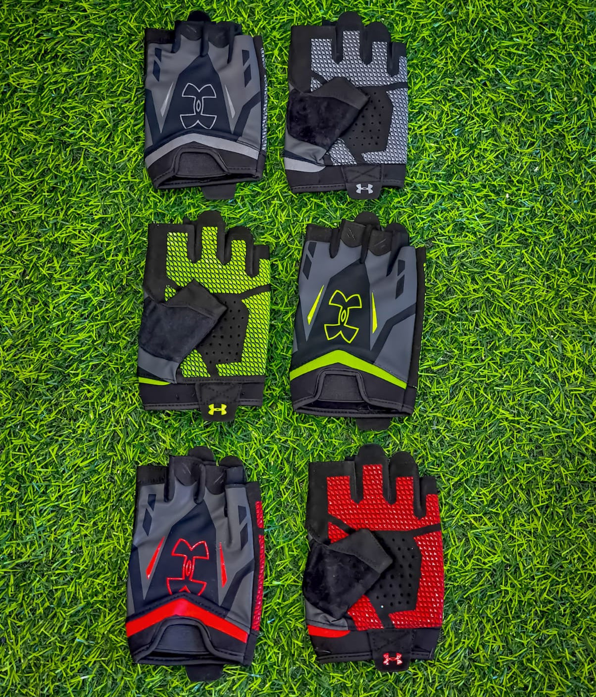 Guantes Under Armour Gym Crossfit Medio Dedo – Deportivos Unisex Con Palma Antideslizante Y Diseño Transpirable