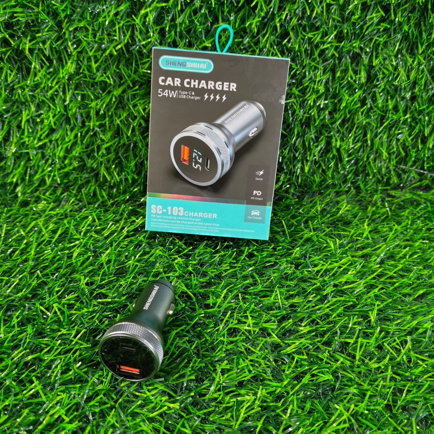 Cargador Para Auto Doble Puerto Usb Y Tipo C – Carga Rápida Con Protección Inteligente