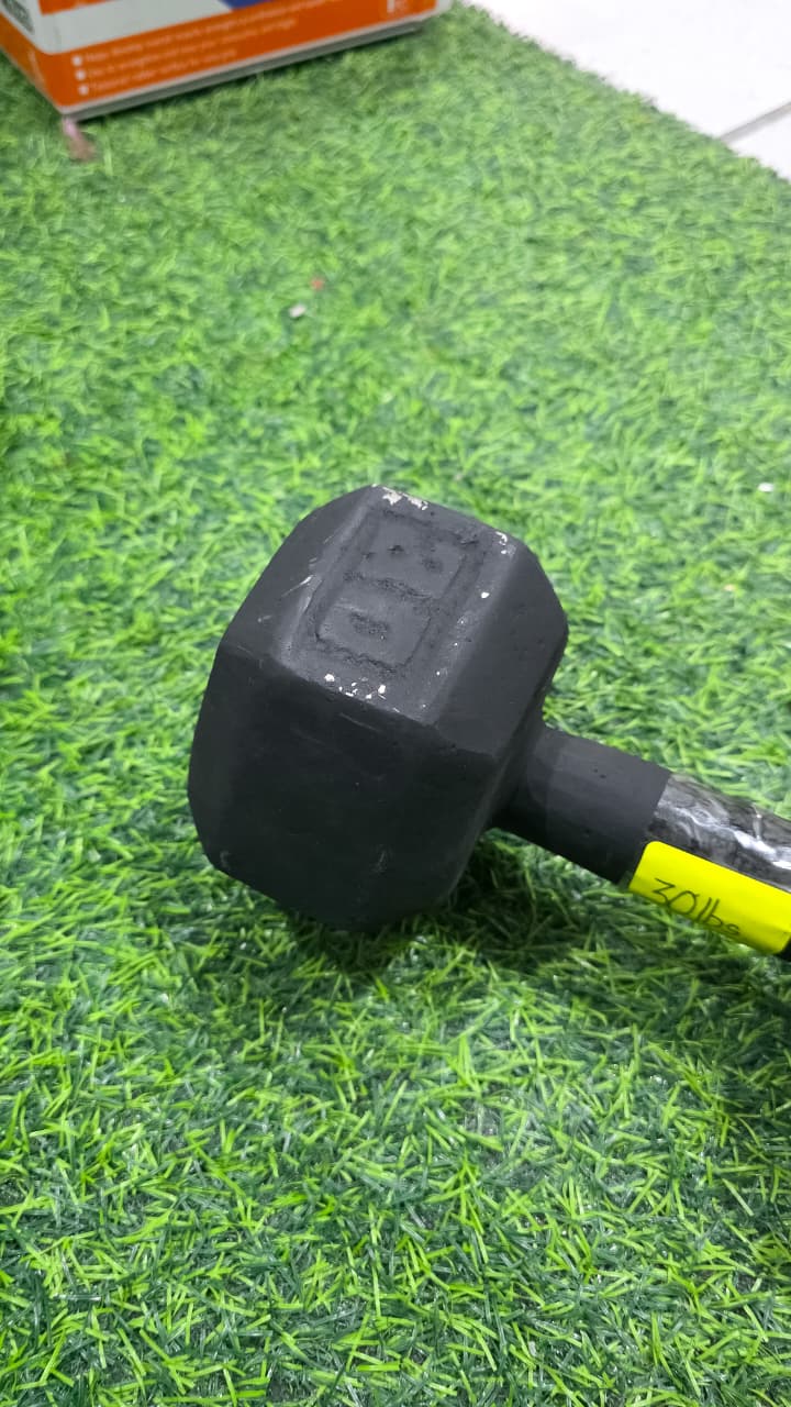 Mancuernas Hexagonales De Hierro Fundido Nacional – Pesas De 5 A 50 Lbs Para Entrenamiento De Fuerza