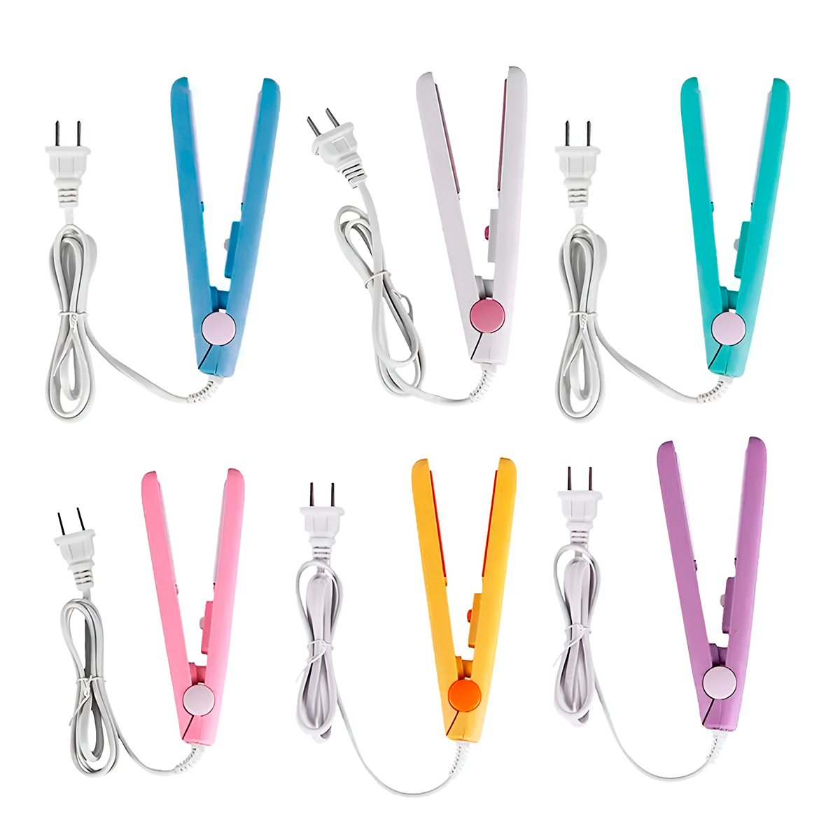 Mini Plancha De Cabello Portátil – Compacta, Rápido Calentamiento Y Ideal Para Flequillo O Viajes