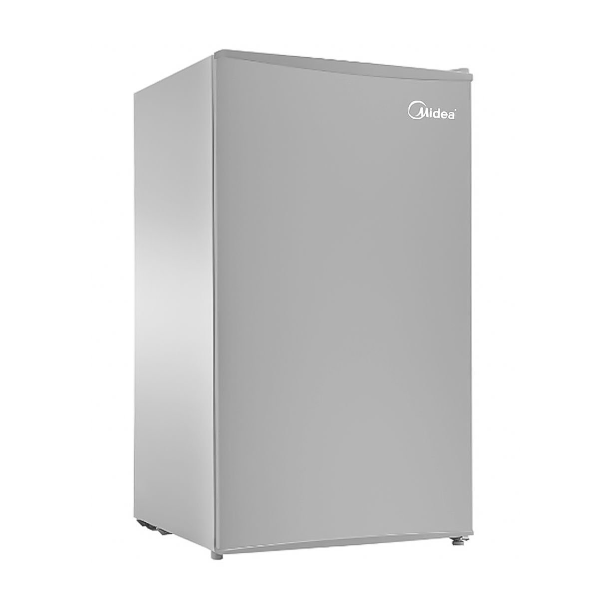 Mini Refrigerador Midea 93L Silver – Minibar Compacto Con Ahorro De Energía Y Puerta Reversible