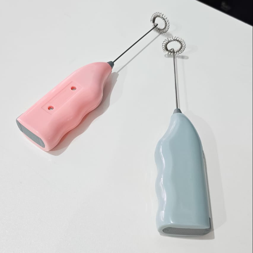 Set De 2 Mini Batidores Eléctricos Espumadores De Café – Portátiles Para Capuchinos Batidos Y Mezclas
