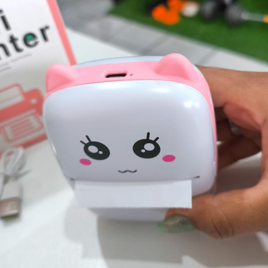 Mini Impresora Térmica Portátil Bluetooth – Sin Tinta Para Fotos Notas Y Etiquetas Desde El Celular