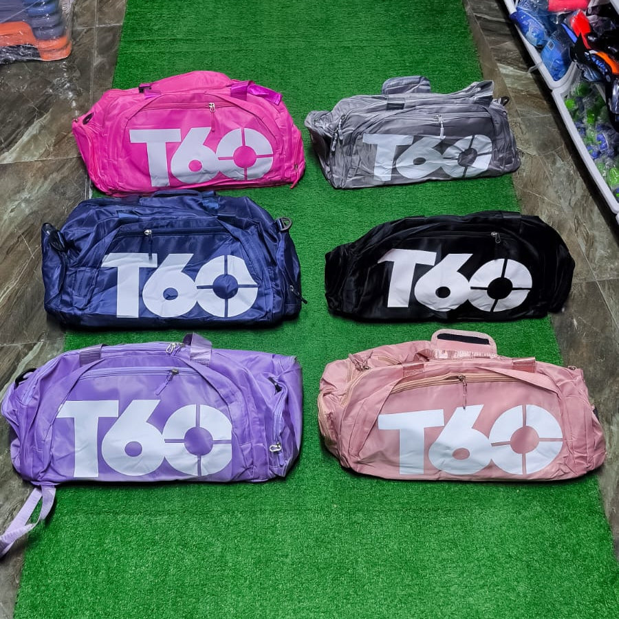 Bolso T60 Deportivo Convertible En Mochila Con Compartimento Para Zapatos – Para Gimnasio Y Entrenamiento