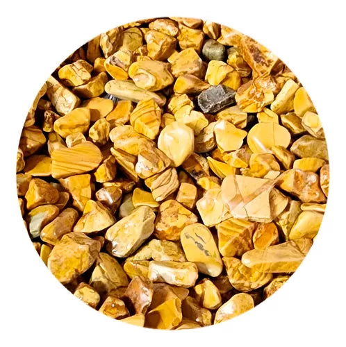 Piedras Decorativas Naturales Tonos Amarillo Y Ocre 593-24 – Ideal Para Jardines, Acuarios Y Proyectos Creativos