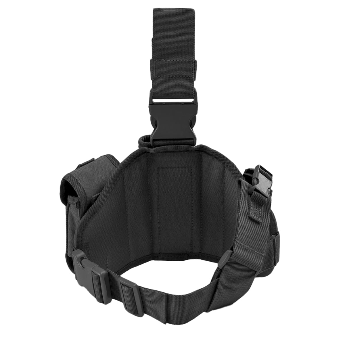 Piernera Táctica Universal Para Pistola Militar – Sistema Molle Con Accesorios Desmontables Y Ajuste Rápido