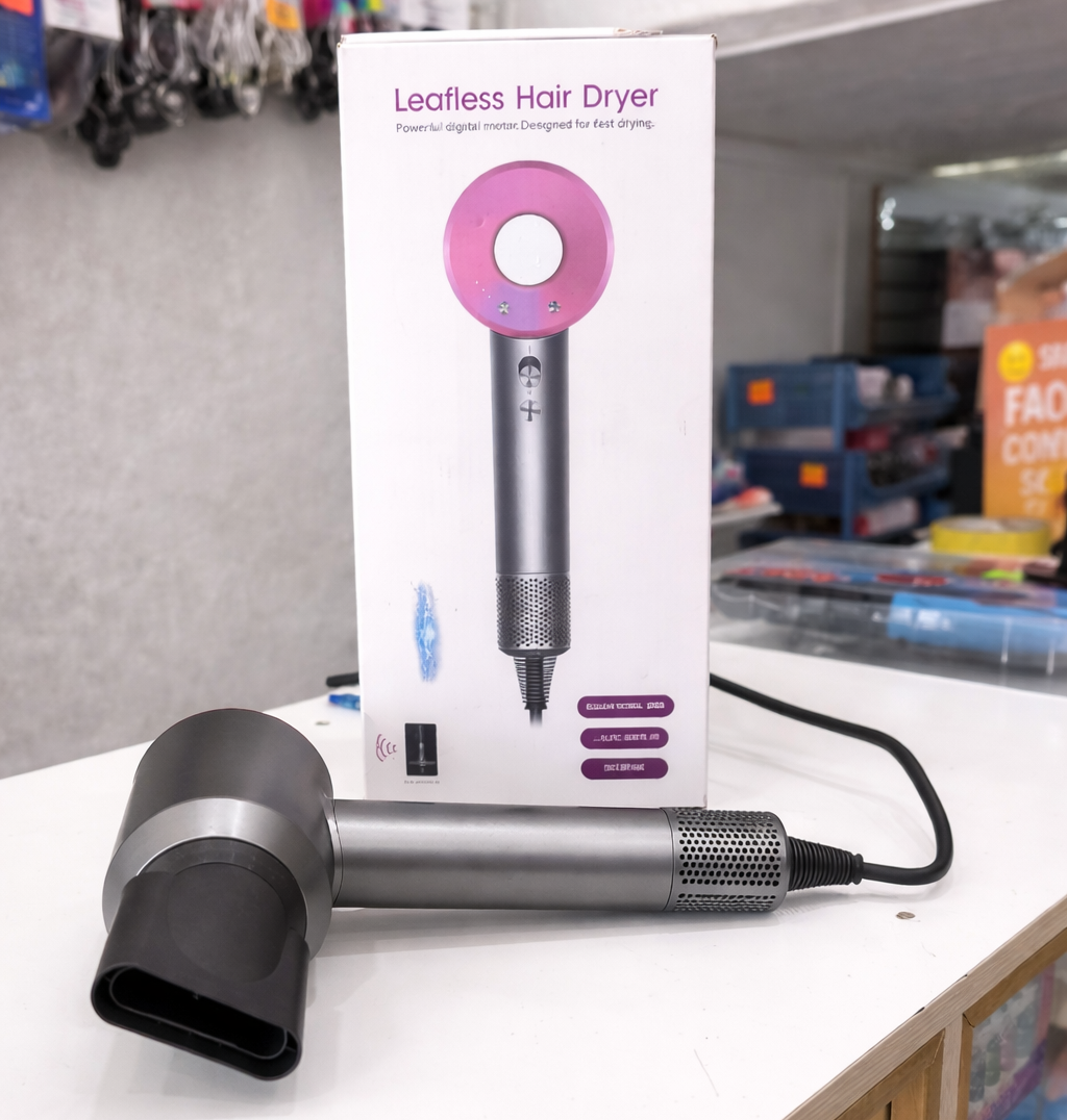 Secadora De Cabello De Alta Velocidad Iónica – Boquilla Giratoria 360° Y Aire Frío Para Peinar