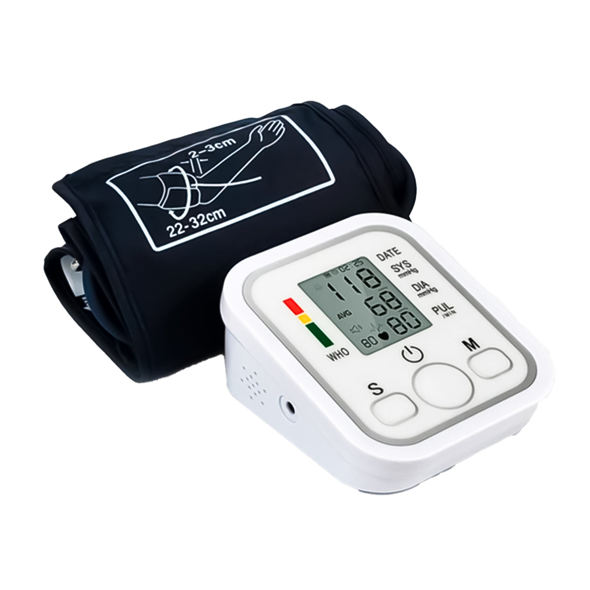 Tensiómetro Digital De Brazo – Medidor De Presión Con Pantalla Lcd Para Uso Doméstico O Profesional