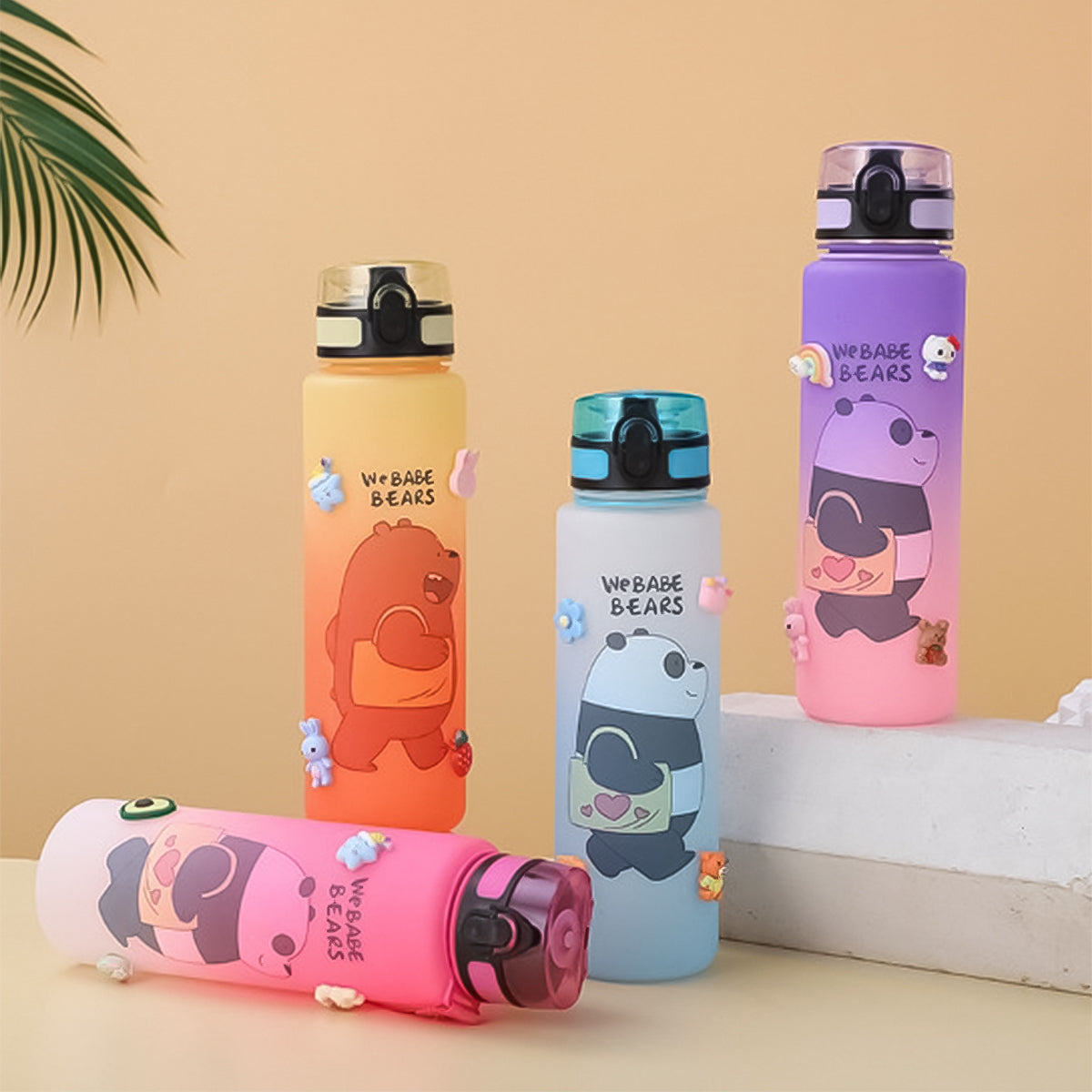 Tomatodo Motivacional 2 En 1 Stickers 2D 3D – Botella De Agua De 1000 Y 2000 Ml