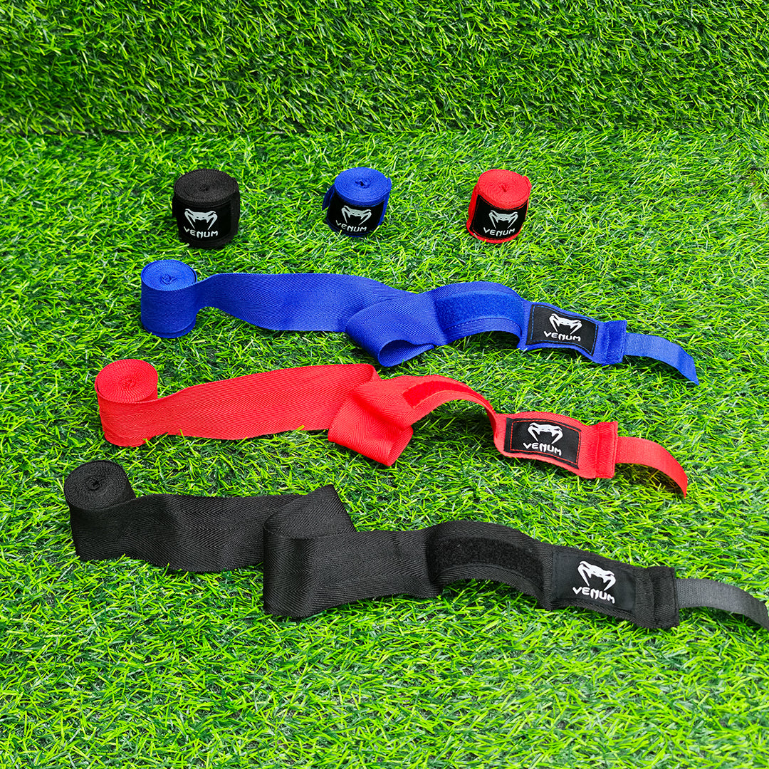 Vendas de Boxeo Venum 2.5m de Algodón con Velcro – Par