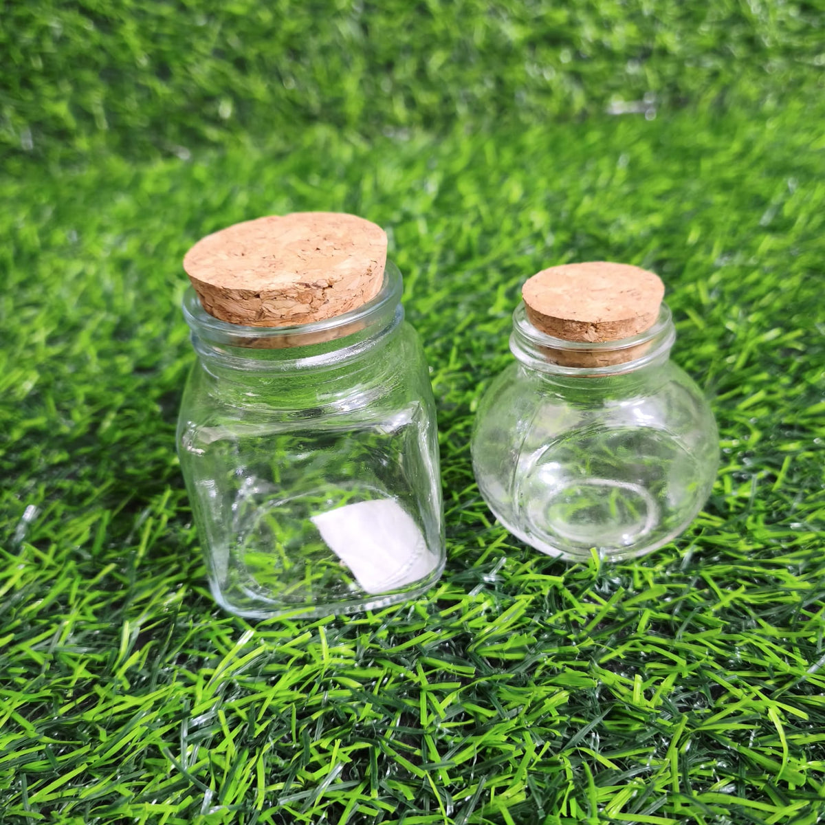 Mini Frasco De Vidrio Con Tapa De Corcho – Envase Pequeño Para Especias, Recuerdos Y Decoración