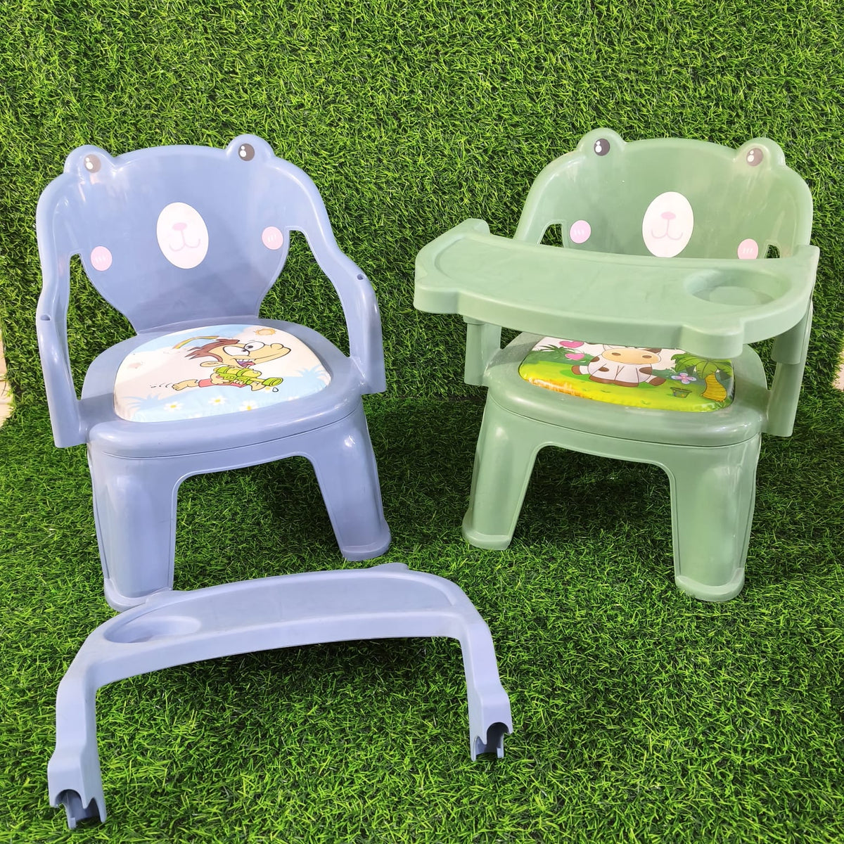 Silla Para Comer Bebé Portátil – Diseño Infantil En Plástico Resistente Y Liviano