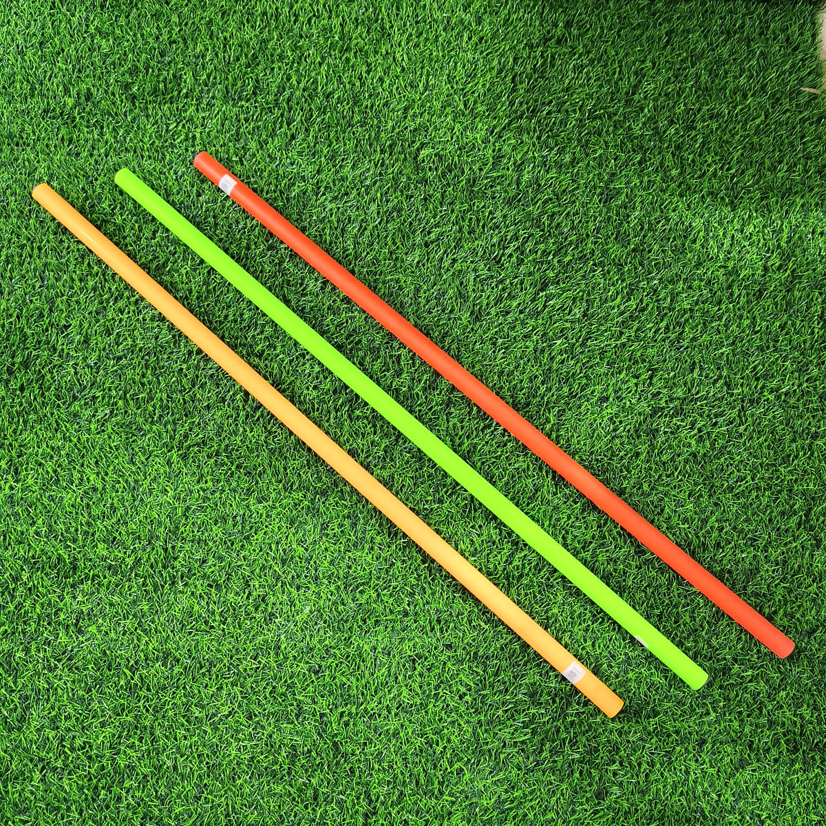 Bastón De Entrenamiento Deportivo 100cm Y 150cm – Para Agilidad, Coordinación Y Circuitos Con Conos O Base