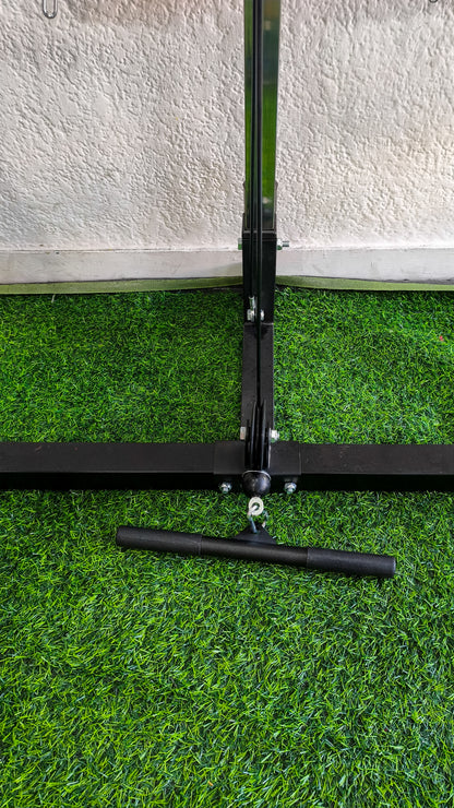 Jaula Rack Multifunción Con Polea Alta Y Baja, Dominadas Y Fondos – Estación Multifuncional De Entrenamiento Gym