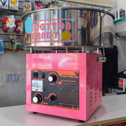 Máquina Eléctrica Para Algodón de Azúcar – Máquina Compacta Para Fiesta, Eventos, Cumpleaños y Reuniones