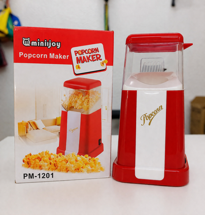 Máquina Eléctrica Para Canguil Sin Aceite – Canguilera Compacta De Aire Caliente Para Snacks En Casa