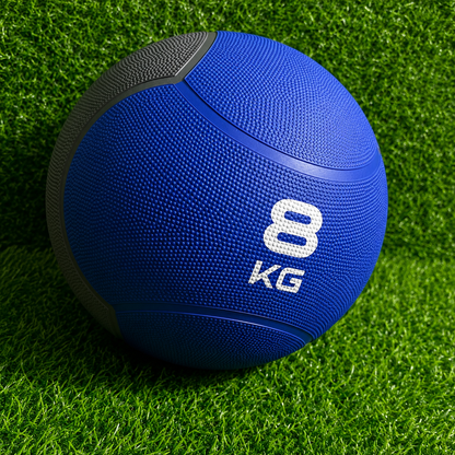 Pelota Medicinal LiveUp 8kg – Balón Funcional Para Gimnasio Y Entrenamiento