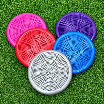 Pelota Plana Bosu Equilibrio Fitness Yoga Semiesfera De PVC
