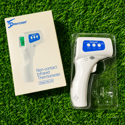 Termómetro Infrarrojo Sin Contacto – Medición Corporal, Ambiental Y De Objetos Con Pantalla LCD