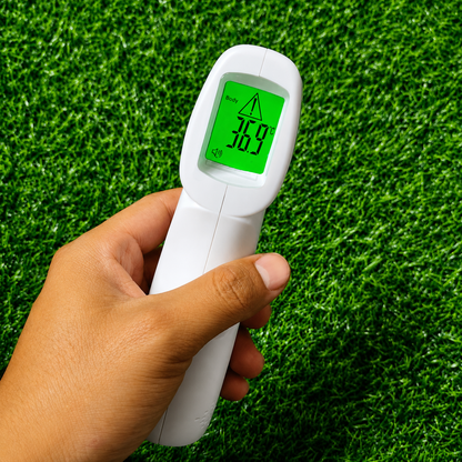 Termómetro Infrarrojo Sin Contacto – Medición Corporal, Ambiental Y De Objetos Con Pantalla LCD