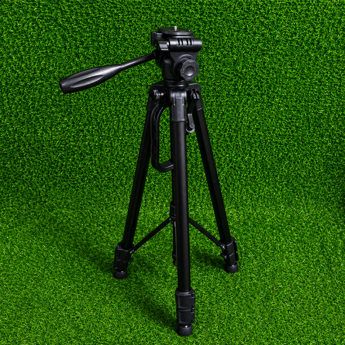 Trípode Universal De Aluminio Rango Completo 57 A 131cm – Cámara Y Video Con Cabezal Y Nivel