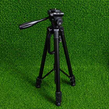 Trípode Universal De Aluminio Rango Completo 57 A 131cm – Cámara Y Video Con Cabezal Y Nivel