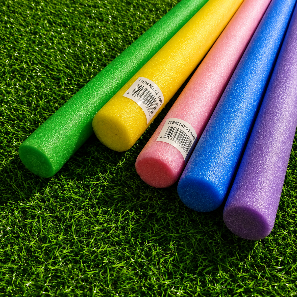 Tubo Flotador De Piscina Redondo 120cm – Espuma Maciza De Alta Flotabilidad Para Niños Y Adultos