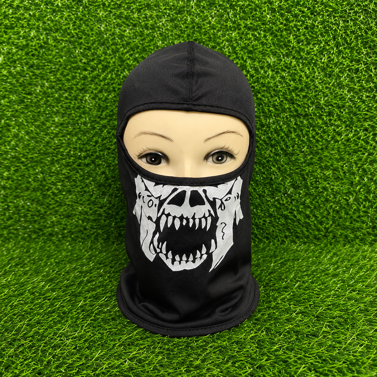 Pasamontañas Calavera Unisex – Máscara Multifuncional Elástica Con Protección UV Para Moto Y Outdoor
