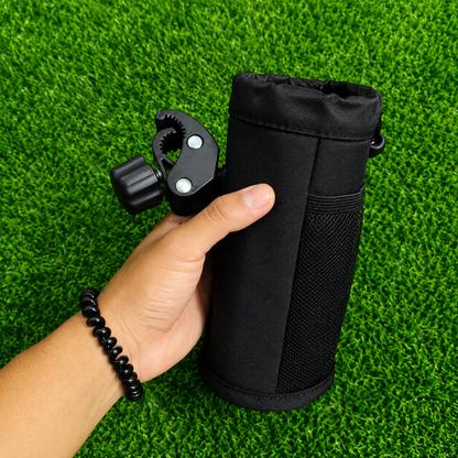 Portabotellas Universal Para Moto Y Bicicleta – Soporte Térmico Ajustable Con Fijación Al Manillar