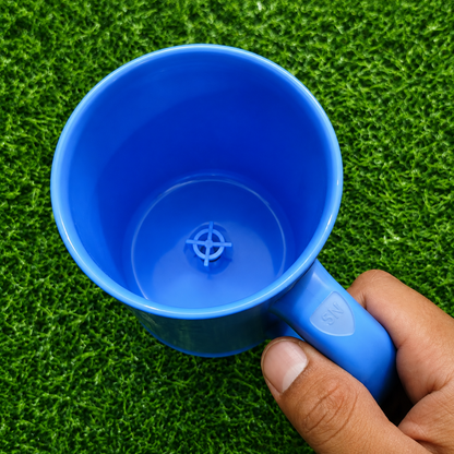 Taza Batidora Automática 400ml – Acero Inoxidable Con Mezclador Interno Y Botón De Activación