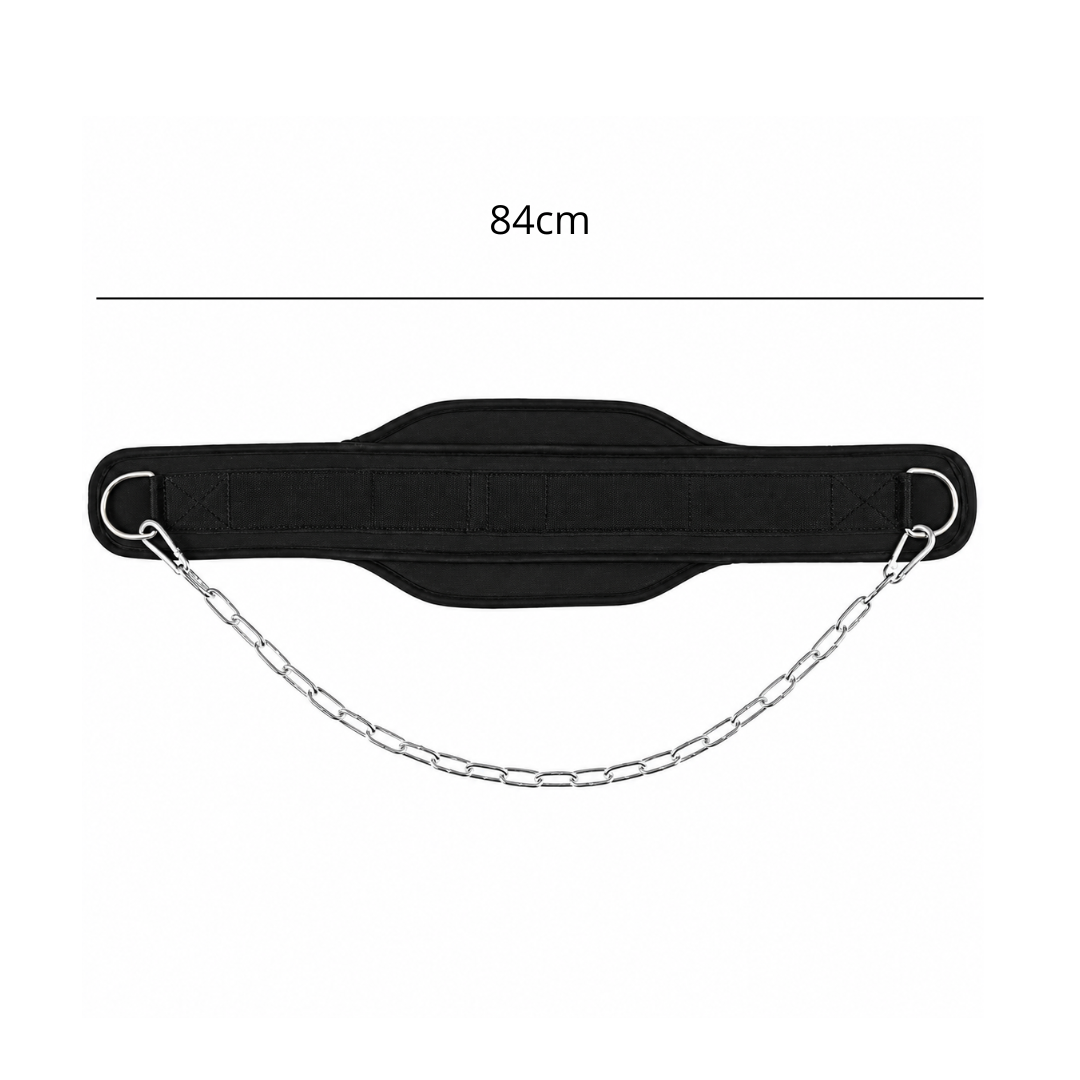 Cinturón de Lastre con Cadena para Fondos, Dominadas y Calistenia