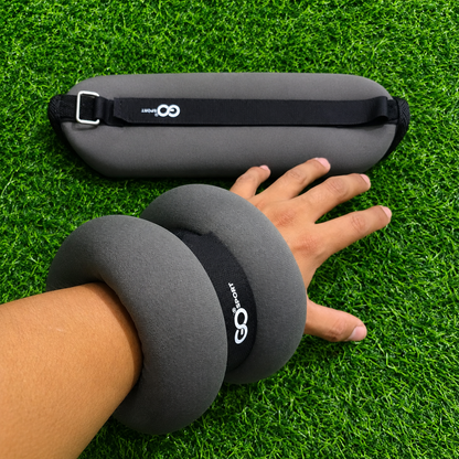 Pesas Tobilleras Y Muñequeras Para Ejercicio – Tonificación De Piernas, Brazos Y Glúteos Con Correa De Velcro Ajustable