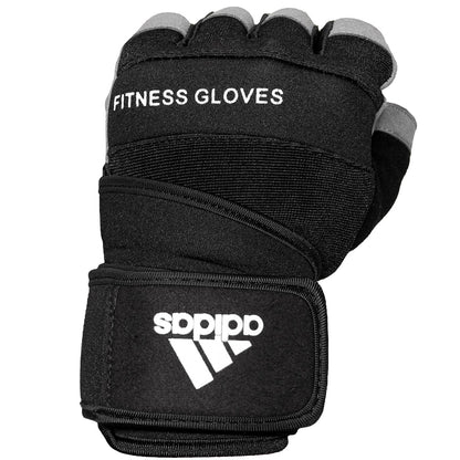 Guantes Deportivos Para Gimnasio, Ciclismo Y Crossfit – Adidas Con Muñequera Ajustable Y Tejido Transpirable Dri-Fit