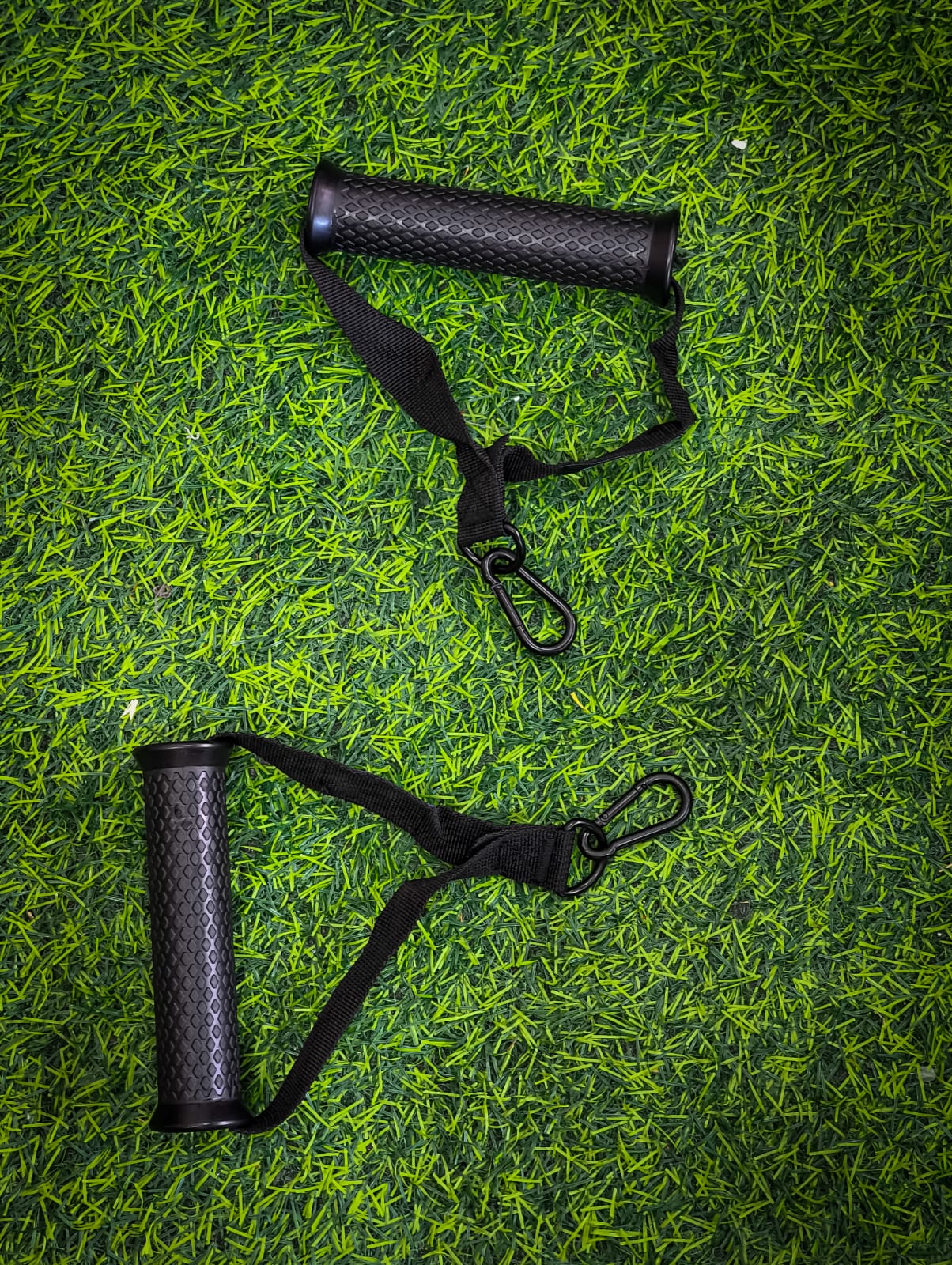 Acople Manijas Para Poleas De Gimnasio – Agarre Antideslizante Con Correa Resistente Para Jalones, Polea Alta Y Entrenamiento De Fuerza