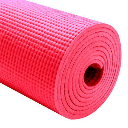 Alfombra Mat De Yoga PVC – Colchoneta Liviana Para Pilates, Estiramientos Y Ejercicio En Casa O Gimnasio