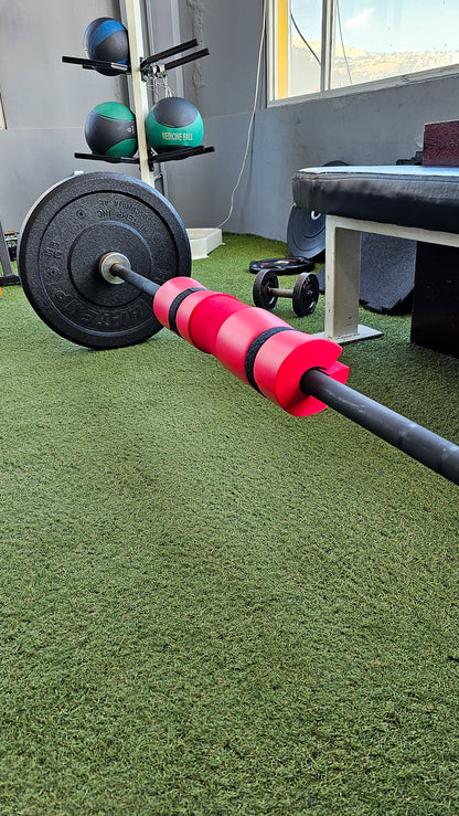 Almohadilla Protectora Acolchada Para Pesas – Con Correas De Sujeción Para Sentadillas, Hip Thrust Y Levantamiento