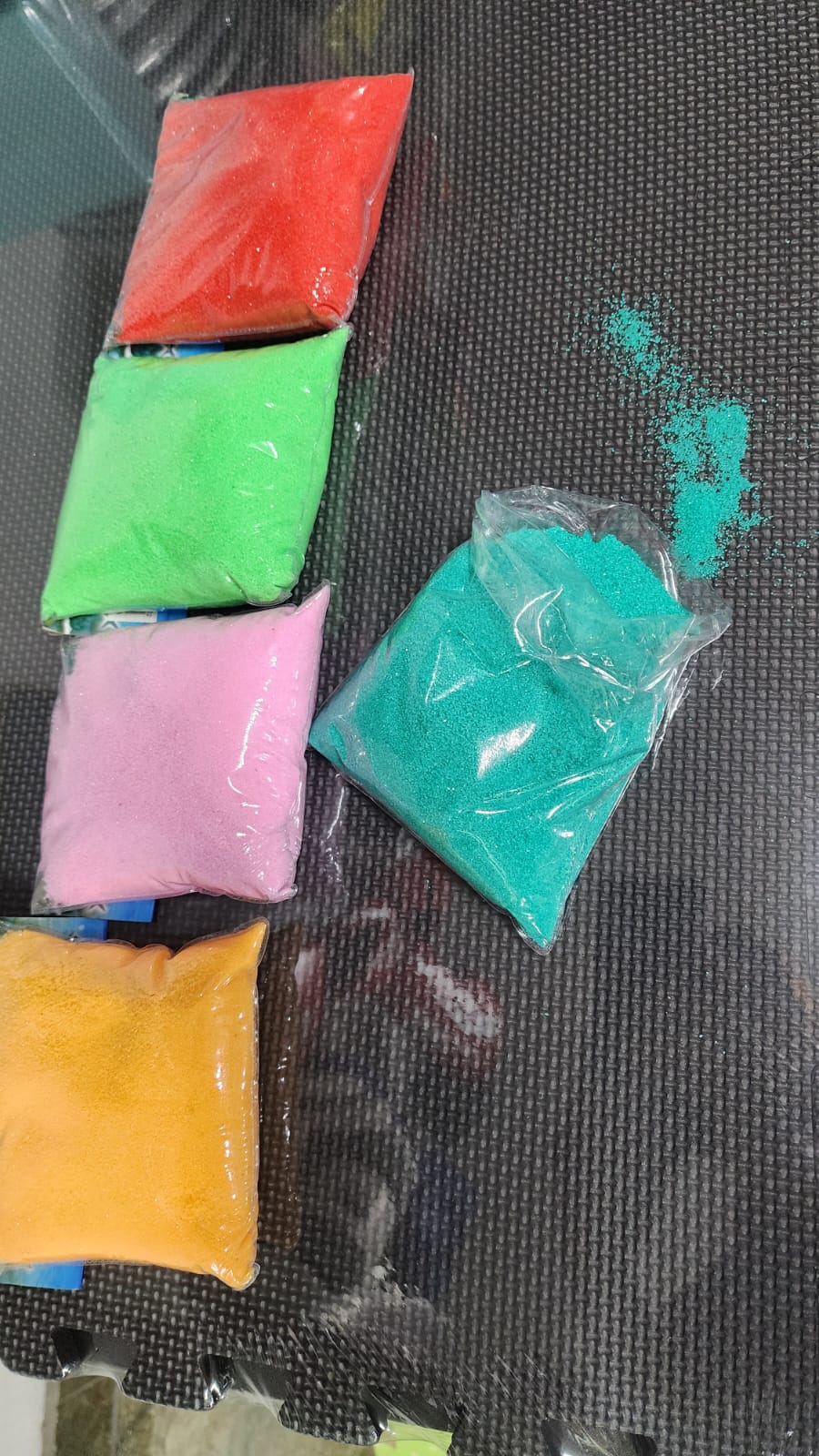 Arena Decorativa Fina – Colores Variados Para Manualidades, Decoración Y Jardinería