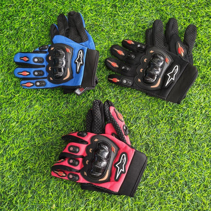 Guantes Alpine Star Moto Protección Antideslizante – Dedos Completos Con Refuerzo En Nudillos Y Diseño Ergonómico