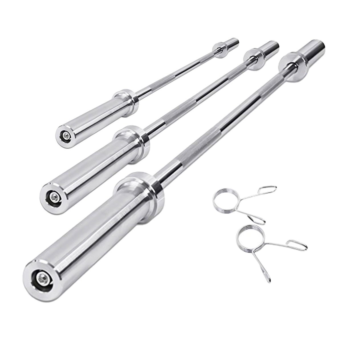 Barra Recta Olímpica 500lbs – Para Crossfit, Powerlifting Y Gimnasio Ejercicio Gym