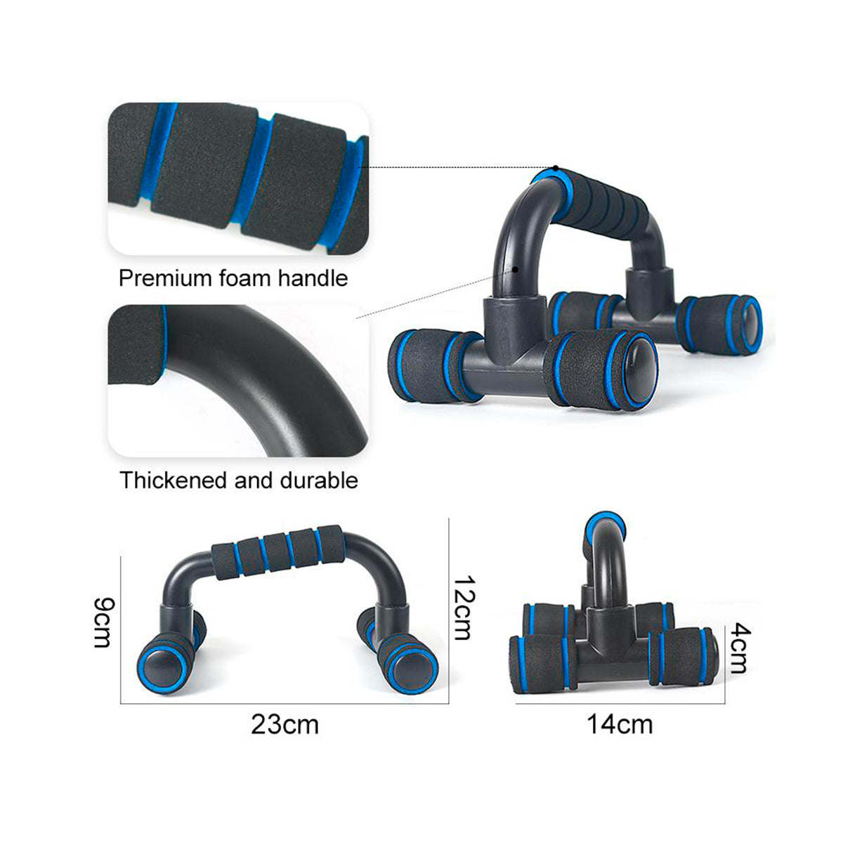 Barras Push Up Para Flexiones – Soportes De Ejercicio Fitness Para Entrenamiento De Pecho, Brazos Y Core