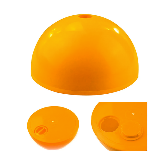 Base Plástica Con Agujero Para Postes De Entrenamiento – Soporte Estable Rellenable Para Conos Y Vallas Deportivas