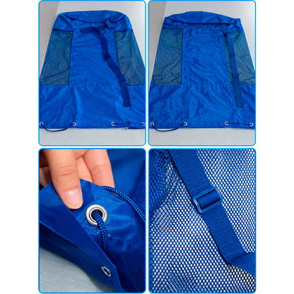 Bolsa de Malla Deportiva para Balones con Cordón 130x70cm